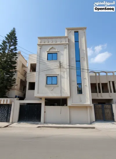 فرصة استثمارية في غوط الشعال – شارع 11 فيلا حديثة تتكون من 4 شقق مستقلة شقق نصف تشطيب، 2