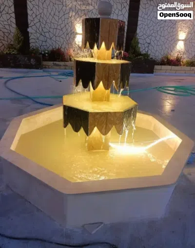 نوافير وشلالات حجر طبيعي وجميع انواع ديكورات الحجر الطبيعي بأسعار مناسبة جدا جدا 4