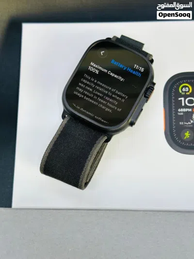 Apple Watch Ultra 2 49mm 1 months shop warranty available battery health 100% with box cable 4