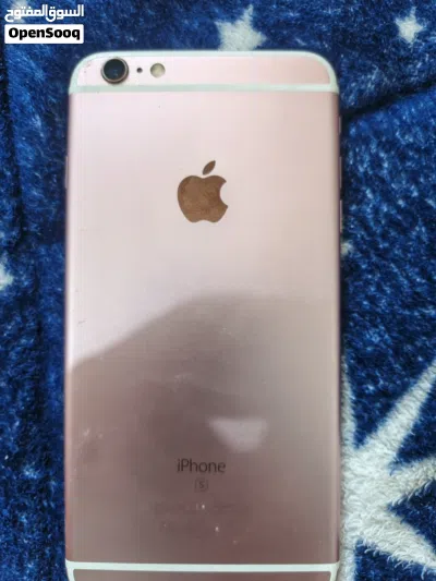 ايفون 6s plus مستعمل شهر بالظبط يجي معو كفر كبسه الهوم فقط مش شغاله 4
