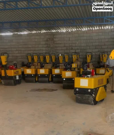 رولة يدوية 500KG دكاك تربة مدحلة تربة رداسة 4