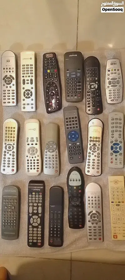 ريموت شاشه وتلفزيون ورسيفر للبيع 2
