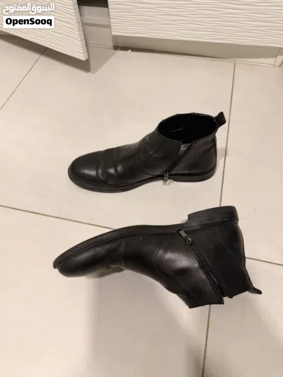 بوتس - كندرة جلد طبيعي تركي Leather Boots 3