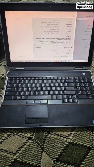 لاب توب ديل مستعمل نظيف ذاكره 512 قيقه 2