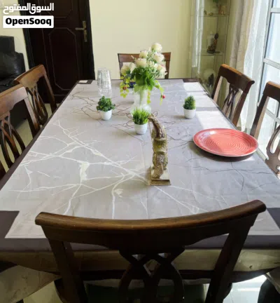 Dining Table (1 Table, 6 Chairs) 3