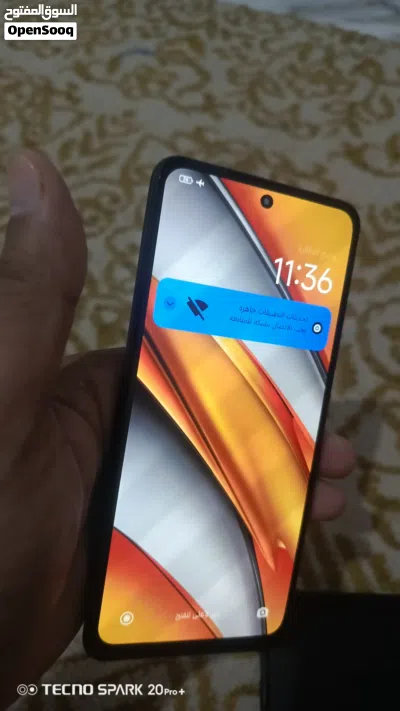 بوكو f3 داكرته 256 والرام 8+8 3