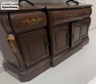 طاولة مع ادراج عتيقة antique table 4