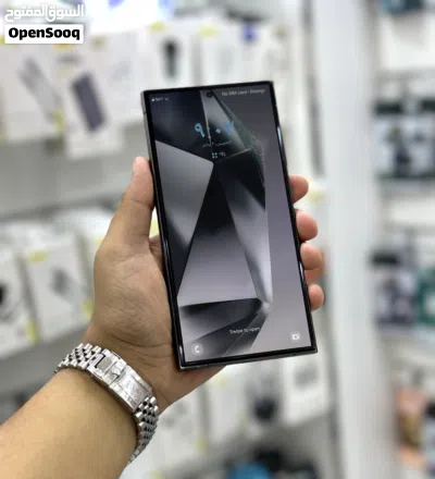 عرض خااص : Samsung S24 ultra 256gb هاتف بحالة الوكالة بدون أي شموخ أو مشاكل و بأقل سعر من دكتور فون 3
