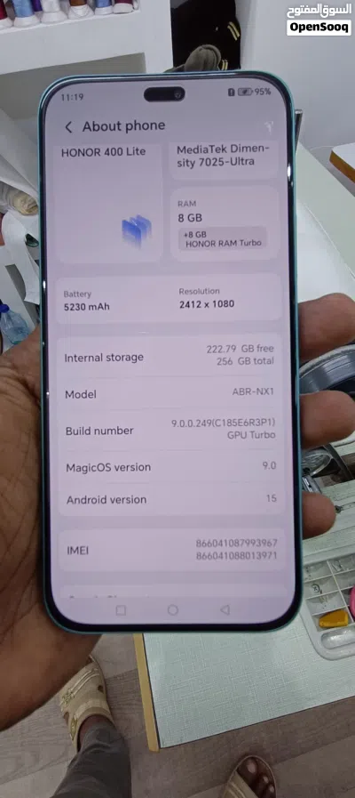 honor 400 lite box cable available 8gb +256 memory 11. warranty available 4