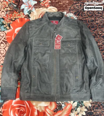 Genuine Pakistani Leather Jacket – Premium Quality, Brand new, Grey colour 2