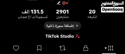 حساب تيك توك لفل 27 ومتفاعل حط سعرك وشله بيعه مستعيله 2