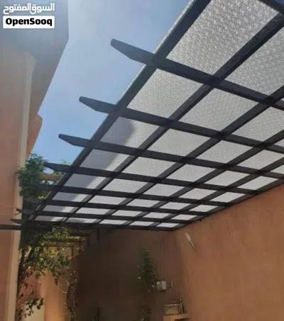 مظلات كربون وبراجولات 4
