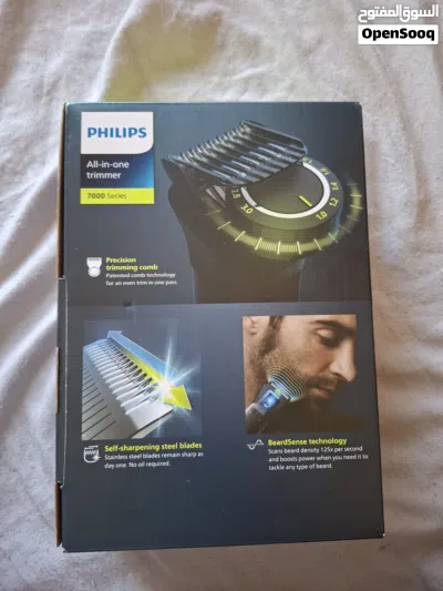 ماكينة حلاقة فيليبس 13 ب1 Philips series 7000 رأس لحية جسم مستعملة مرة واحدة فقط للبيع 2