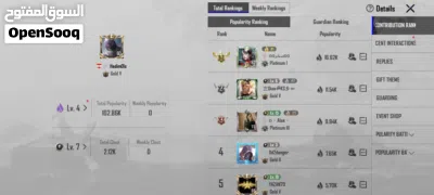 7-8 years account pung mobile global with m4 talge 50$ 2