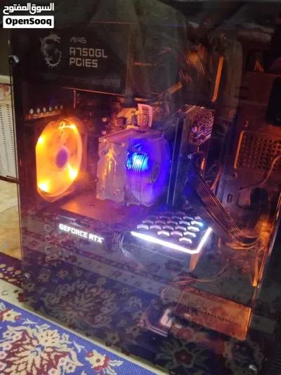 Intel core i5 جيل 10 Rtx 3060 ti palit x2 fun 16 gb ram ddr 4 Nvme . M.2 512 gb a data Ssd 240 gb 4