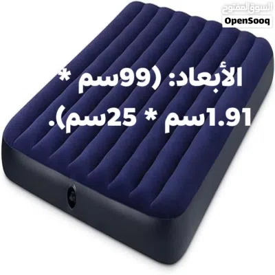 فرشة نفخ انتكس حجم مفرد وربع المقاس عرض 99سم وطول 1.91 سم للضيوف و للرحلات . 2