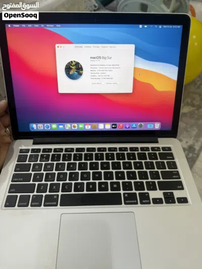 ماك بوك برو 2014 core i5 8gb ram 250gb ssd 2