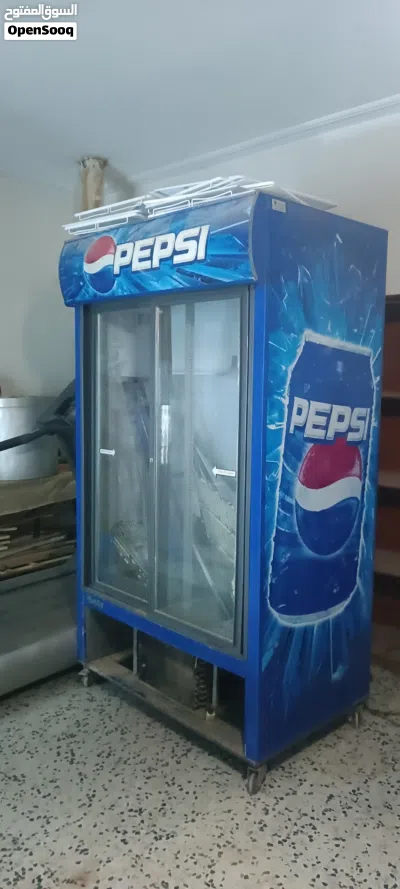 ثلاجه كولا عرض بابين شغاله 100% 3