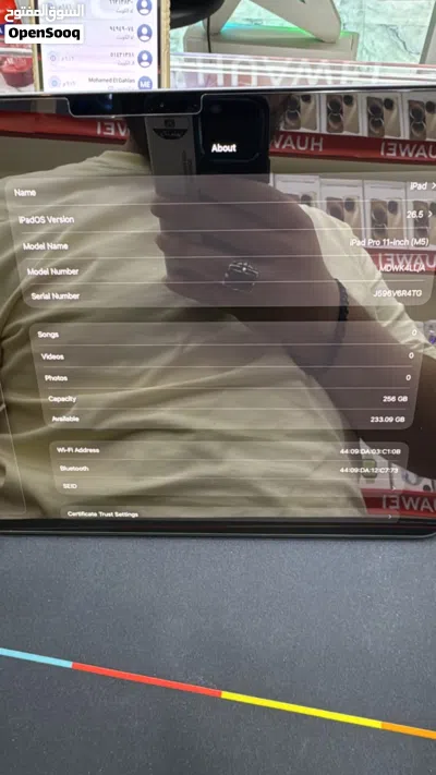 آيباد iPad pro 11 مستعمل بطاريه 100% بسعر ممتاز 4