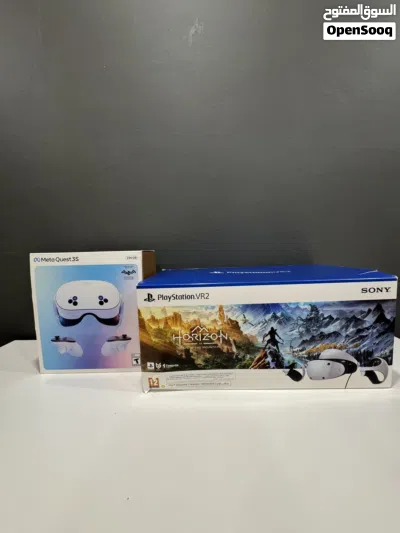Vr2 ps5 و meta quest 3s للبيع مستعمل vr2 ps5 فيه مشكله set play area وmeta quest اموره طيبه 2