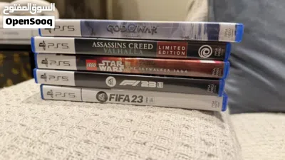 Playstation 5 CD with controller and games 3