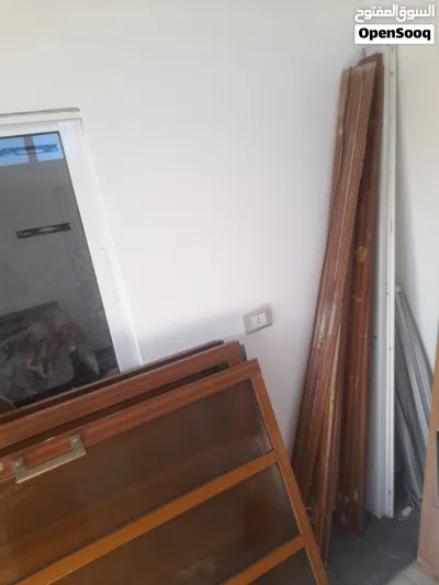 باب المنيوم سحب دفتين، (المنيوم ثقيل وزجاج سميك) 3