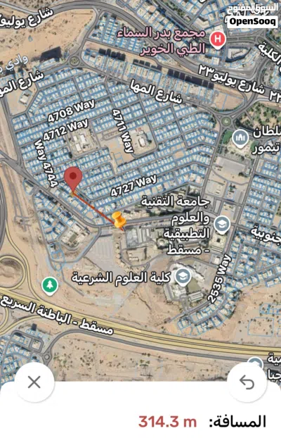 ارض سكنية الخوير تصريح شقق 400 متر 3