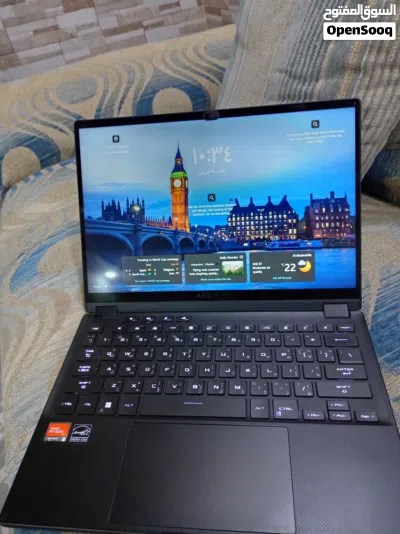 لابتوب اسوس Asus rog flow 13 X مواصفات للالعاب والبرامج الصعبة مثل برامج هندسه مستعمل بصفة الجديد 2