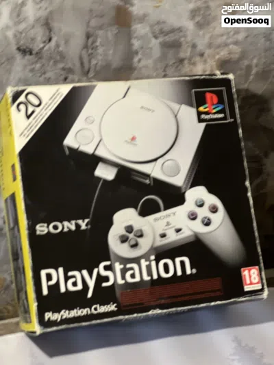 لبيع جهاز Sony PlayStation Classic الأصلي حالة الجهاز: ممتازة جدًا ونظيفة للغاية. 3