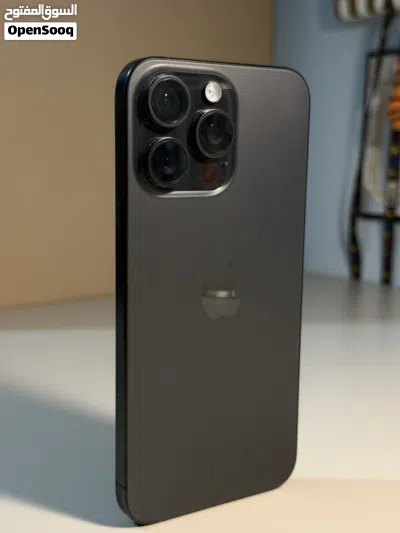Apple iPhone 15 Pro Max 256GB Black Used - Excellent Condition with Charger 3