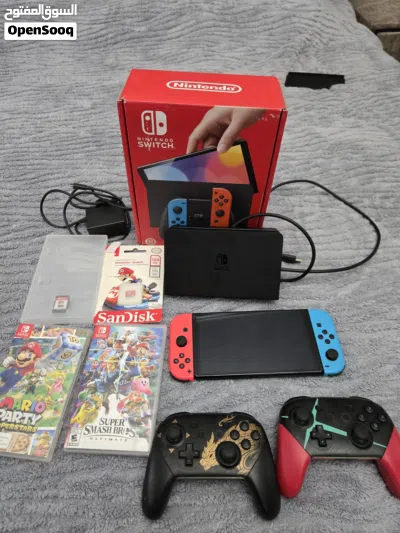 Nintendo Switch OLED used/ نينتندو سويتش 4