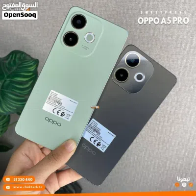 جهاز جديد بالكرتونة oppo A5 pro رام 16 جيجا 256 مكفول سنة متوفر توصيل وهدية 3