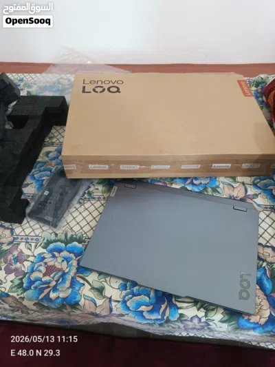 Gaming laptop Lenovo lOQ Ryzen 5.8645HS 16gb Ram 512gb ssd Graphics card Rtx 3050 6gb like new. 2