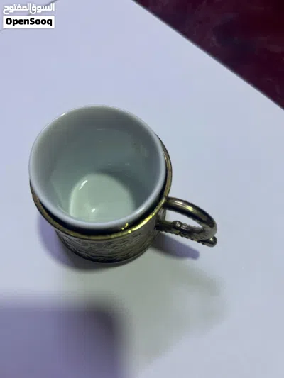طقم تركي بتصميم عثماني زخارف دقيقة ولون اصفر عتيق للطلب ارسل خاص او واتس 4