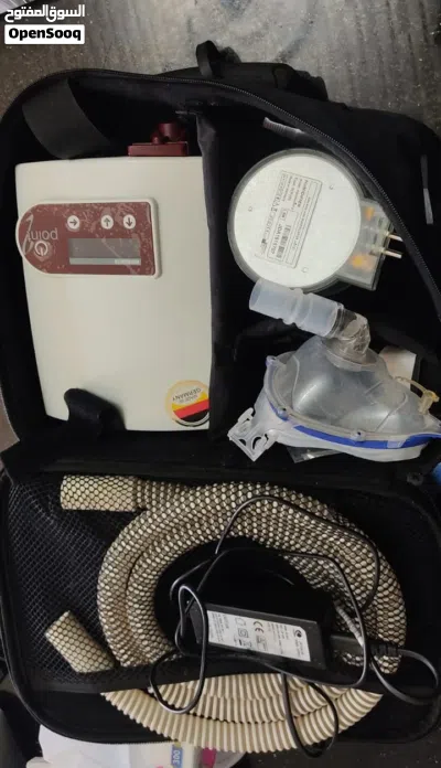 Cpap سي باب اتوماتيك لمنع انقطاع التنفس ليلا الماني مع جهاز الترطيب مع امكانية اضافة بطارية 3