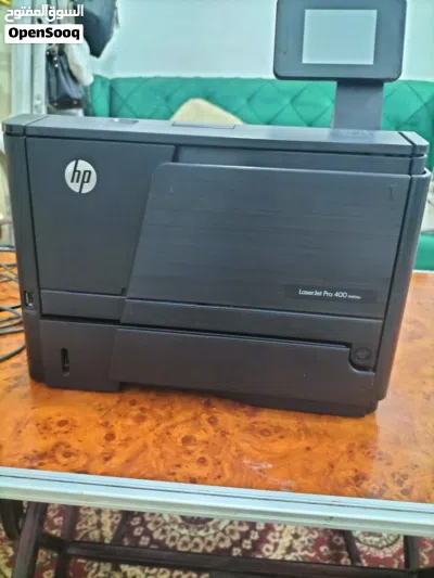 عدد ( 2 ) طابعة hp للبيع مستعملة بحالة الجديد (1) hp laser Jet Pro MFP M225dn(2) hp laser jet pro400 4