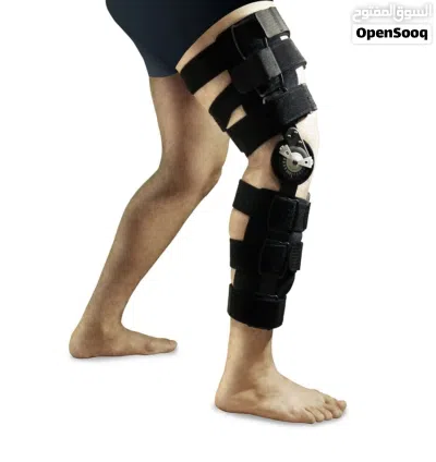 دعامة ركبة قابلة لتعديل مدى الحركة مثبت ركبة طبي احترافي للتأهيل ROM Knee Brace لدعم وتثبيت الركبة 4