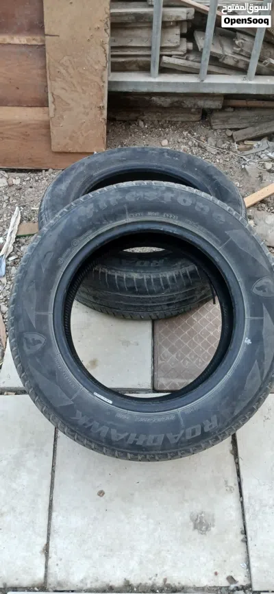 كاوتش 195/65/15 مستعمل فايرستون 3