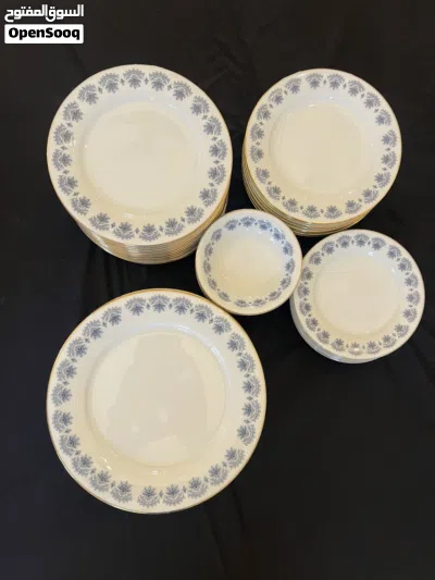 طقم مواعين أطباق Plates set 4