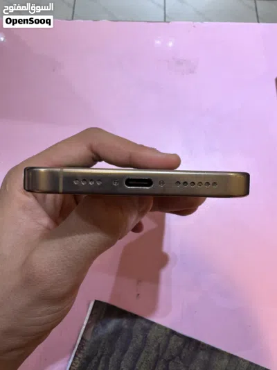 ايفون 16PRO MAX 256g بطارية 92 لون صحراوي 4