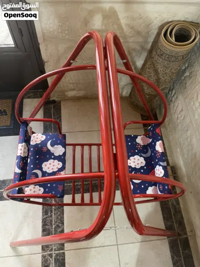 مرجيحه اطفال استعمال بسيط جدا بحاله الجديده 3