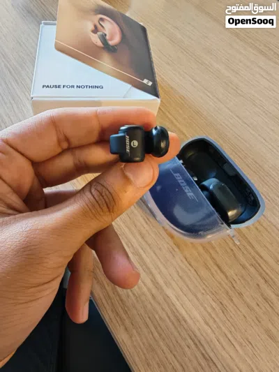 سماعه بوز اوبن الترا Bose ultra Open earbuds (BLACK) 4