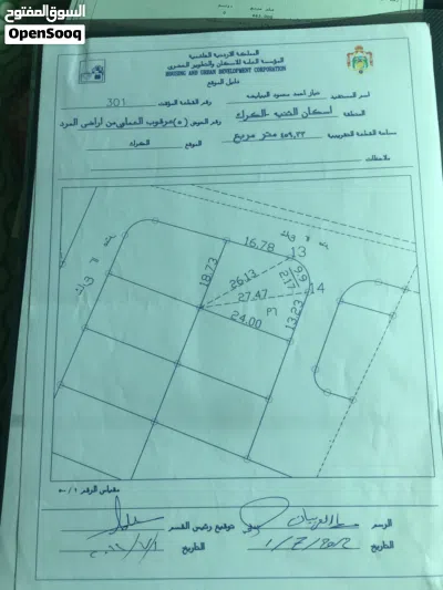 ارض في موقع مميز بالقرب من شارع جامعة مؤته 3