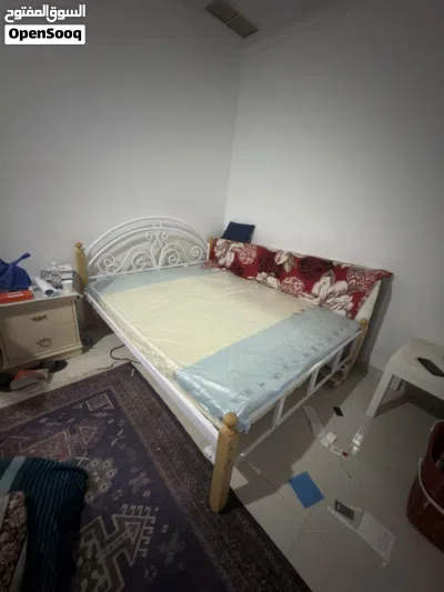 سرير مع المرتبه نضاف جدا 3
