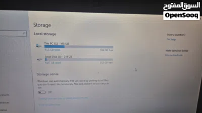 لابتوب Dell للبيع Dell Core i5 معالج Intel Core i5 هارد 500 GB 3