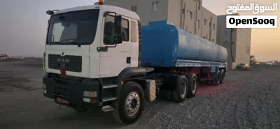 MAN Truck 4×6 2008 & Water Tanker 2015 (10,000L) - OMR 15,000 2