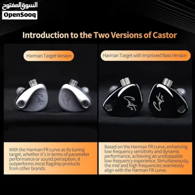 سماعات أذن داخلية KZ Castor 2