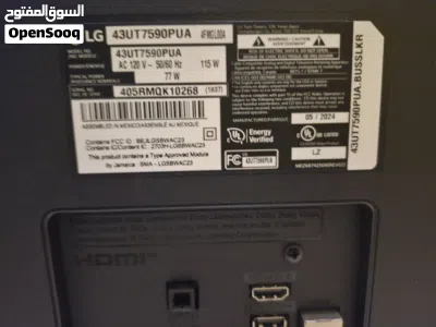 LG TV MODEL NUMBER 43UT7590PUA 43 inch 4