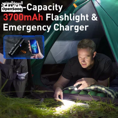 عرض على المصباح superfire Rechargeable Flashlight حاليا 9.9 ريال بدلا من 15 ريال وضمان سنة 3