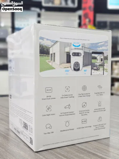 Brnad New EZVIZ H9C camera in Oman 3k Dual-Lens Clarity 2